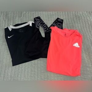 BUNDLE!! 3 athletic tops! Women’s medium